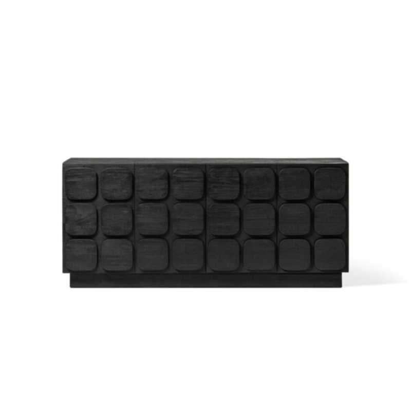 Sirkka Black Dressoir 4 Door